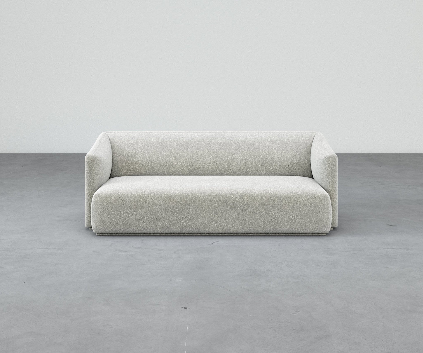 Formal Mallo Sofa 83" - Sofa #base_recessed-fabric-wrapped