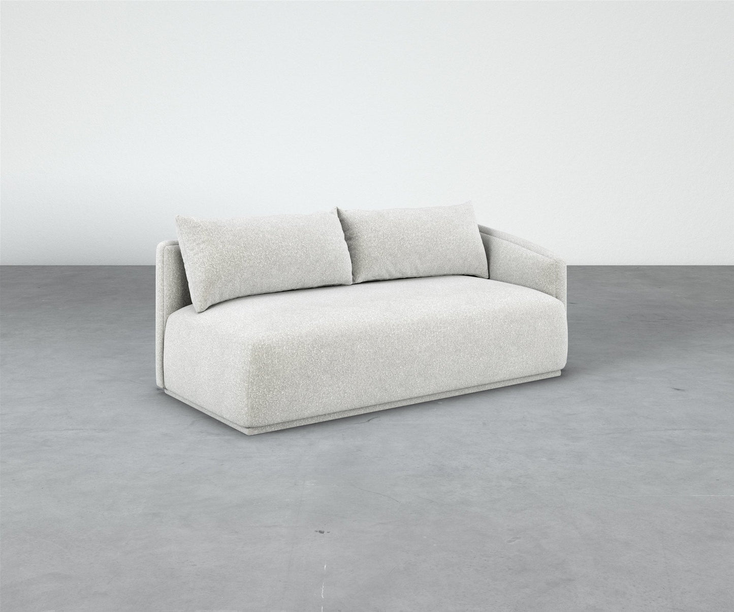 Mallo One-Arm Sofa 80" - Modular Component
