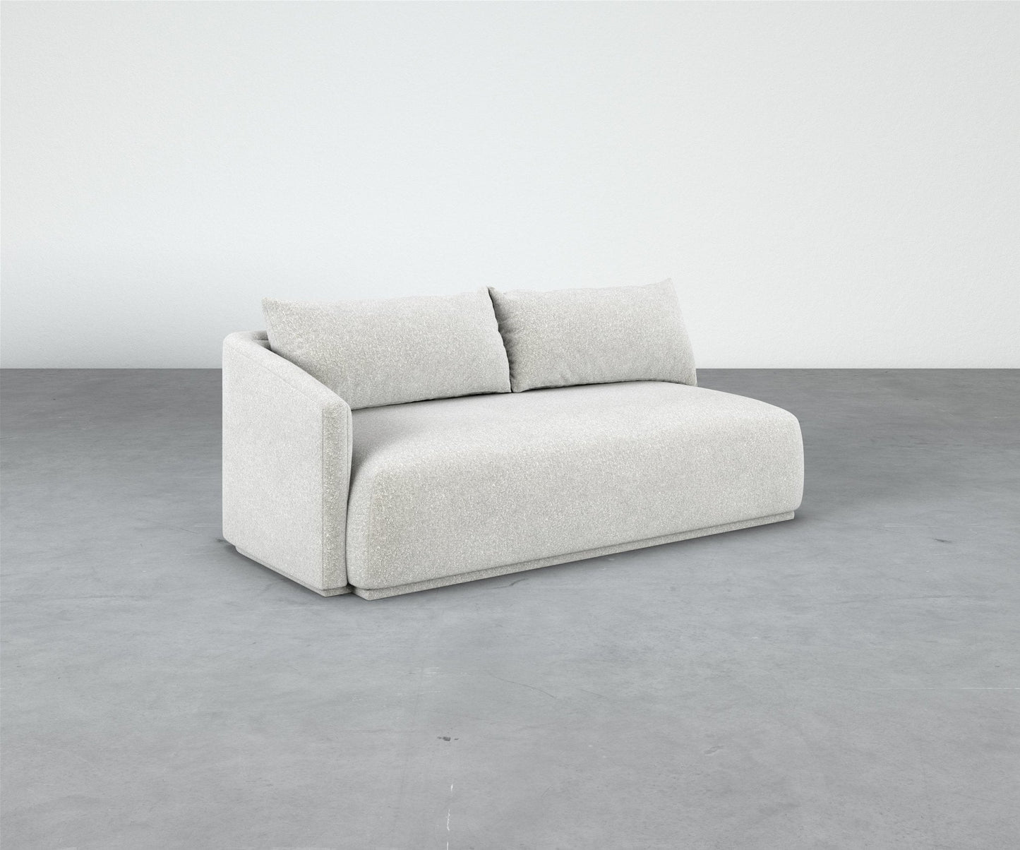 Mallo One-Arm Sofa 80" - Modular Component