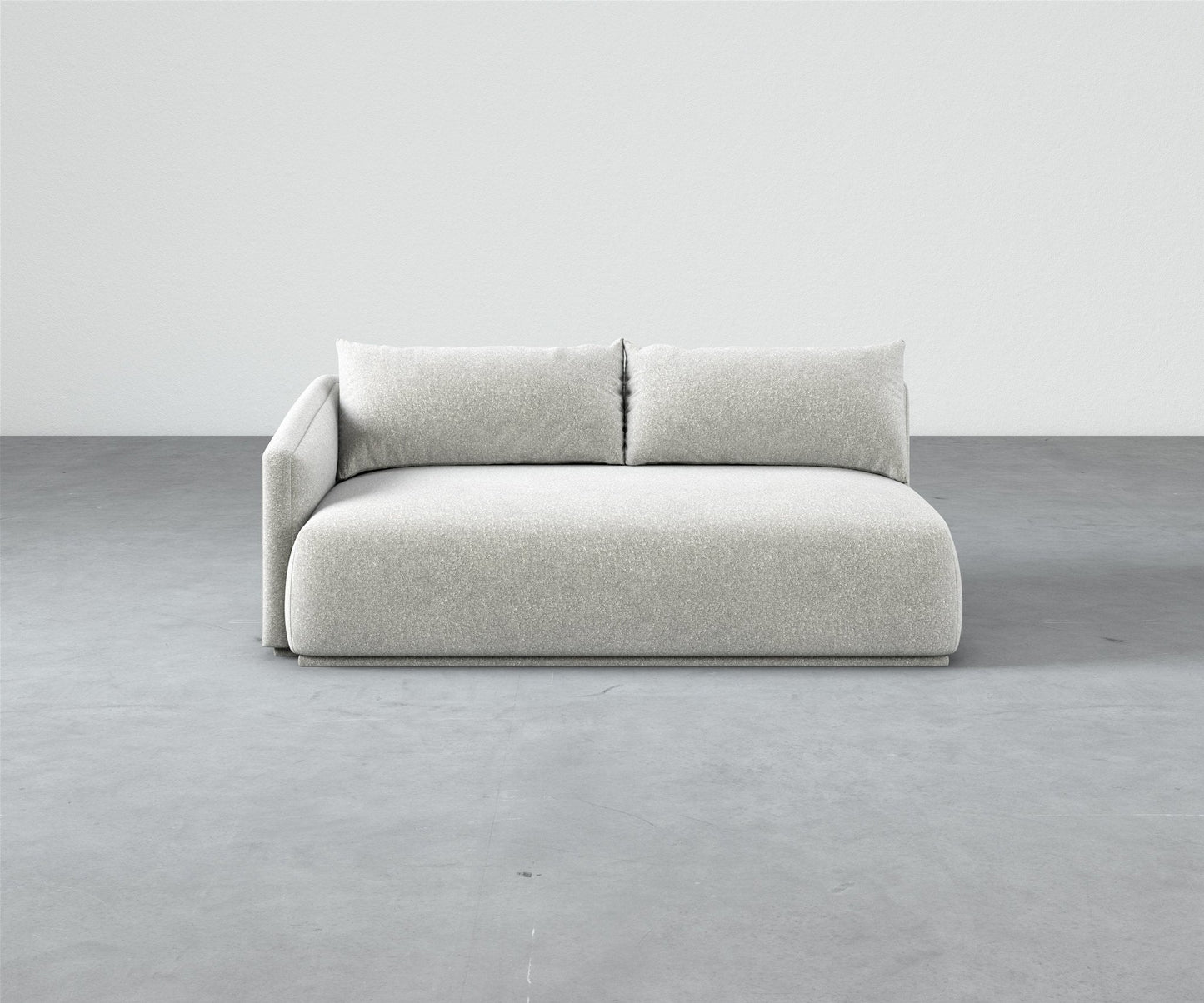 Mallo One-Arm Sofa 80" - Modular Component