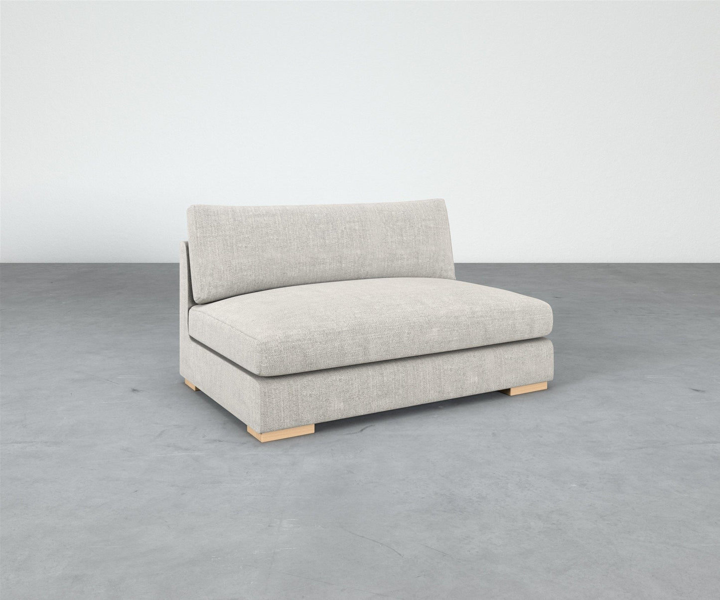 Manyana Armless Loveseat - Modular Component