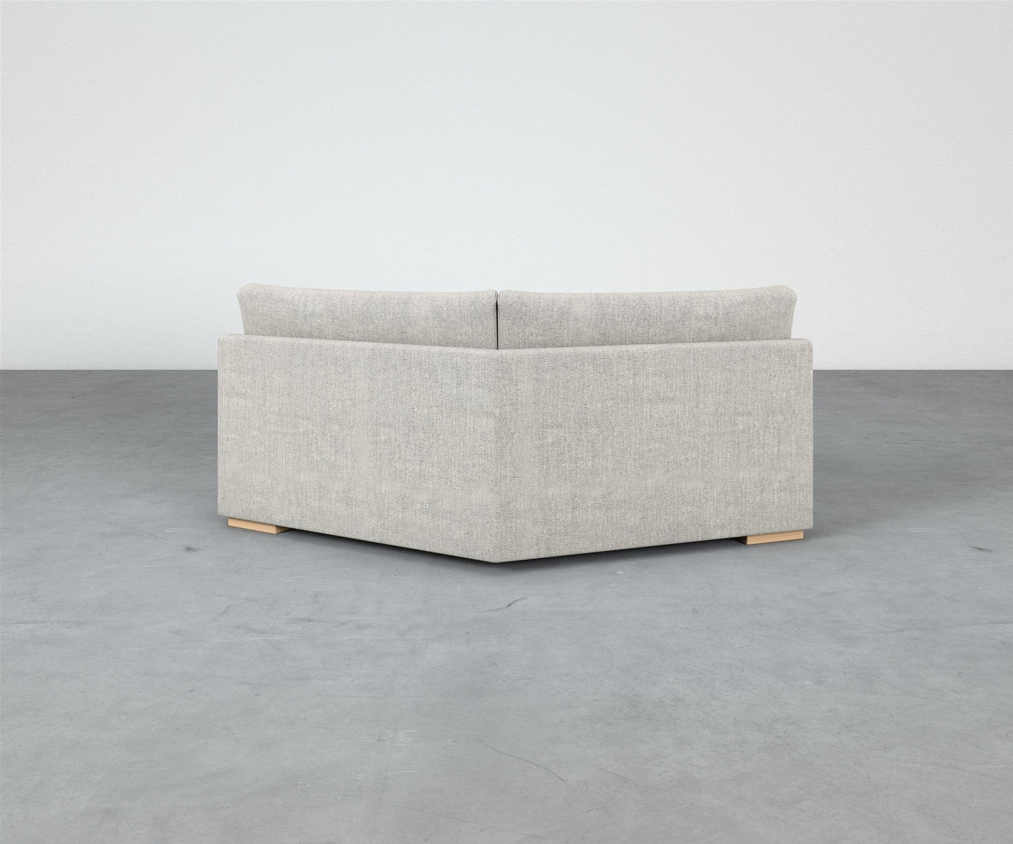 Manyana Pitched Armless Sofa - Modular Component