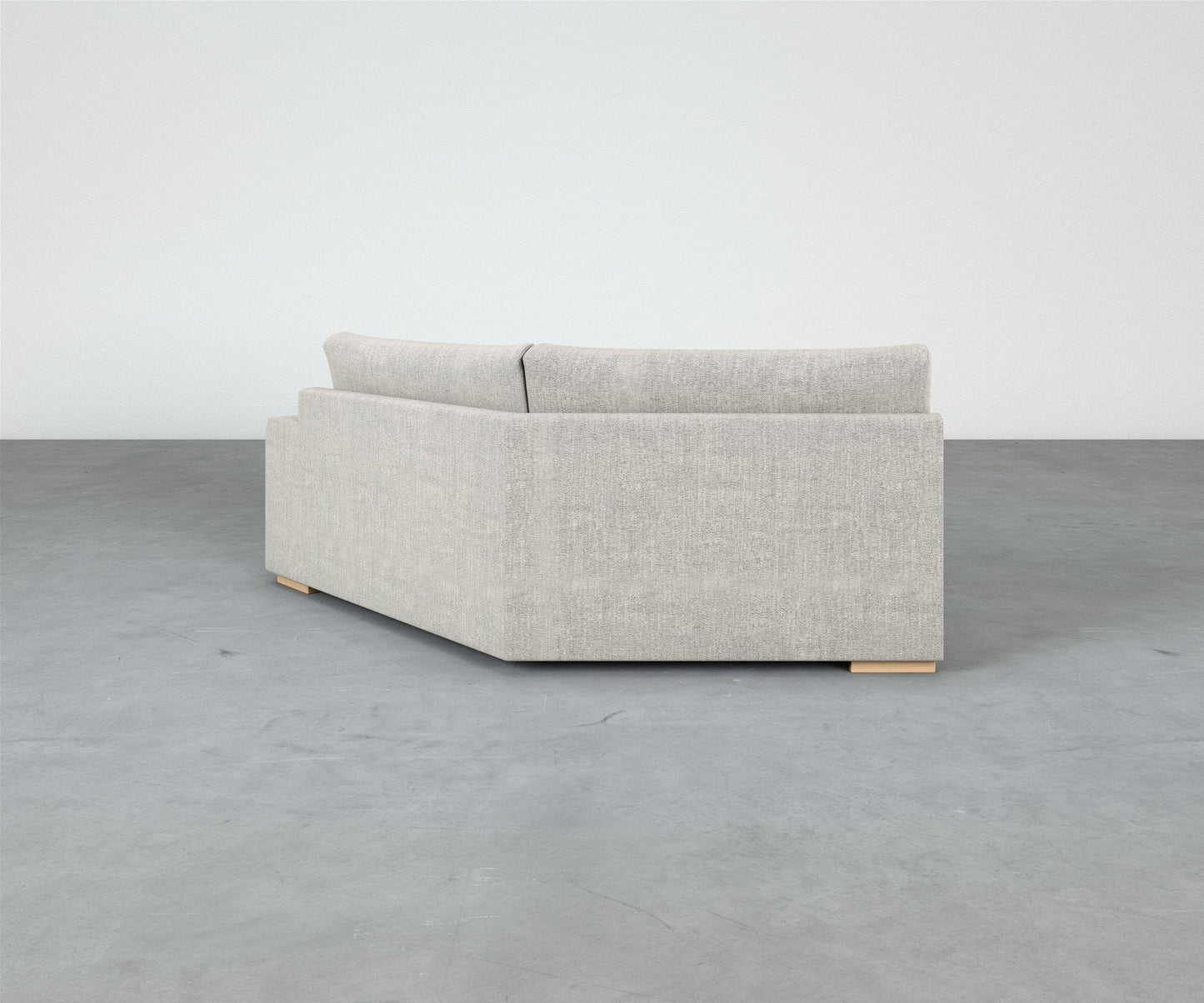Manyana Pitched One-Arm Sofa - Modular Component