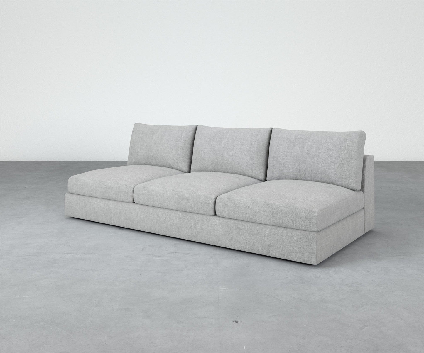 Tuxxy Armless Sofa - Modular Component