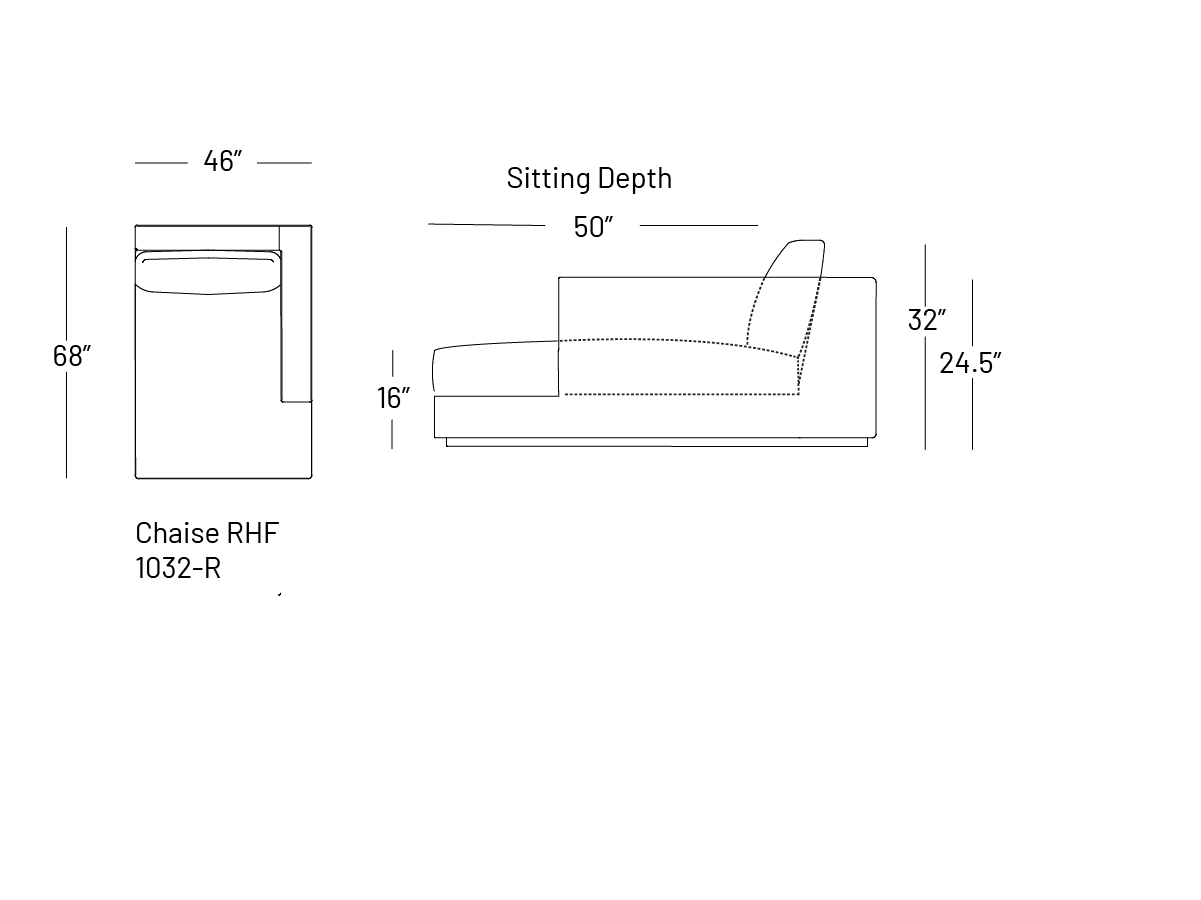 Tuxxy Chaise - Modular Component