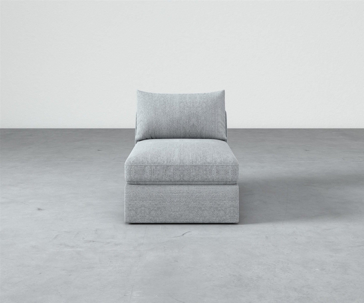 Alloetta Armless Chair - Modular Component