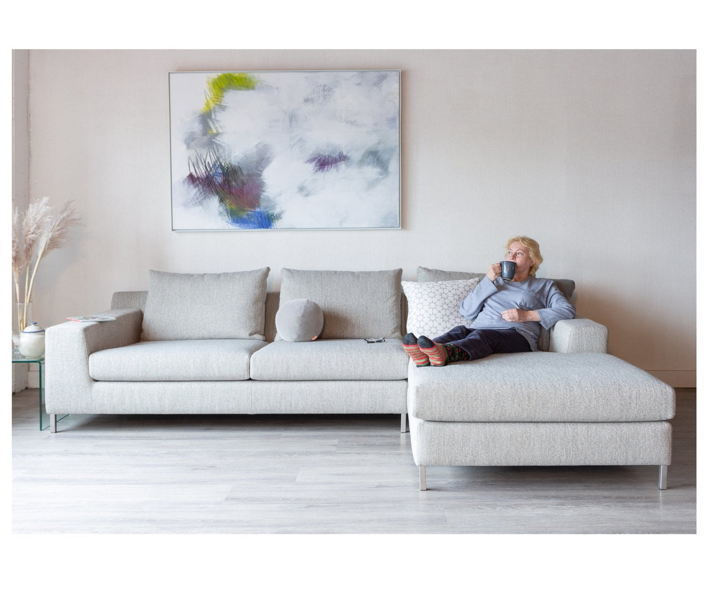 Brightside Sectional 127" - Sectional