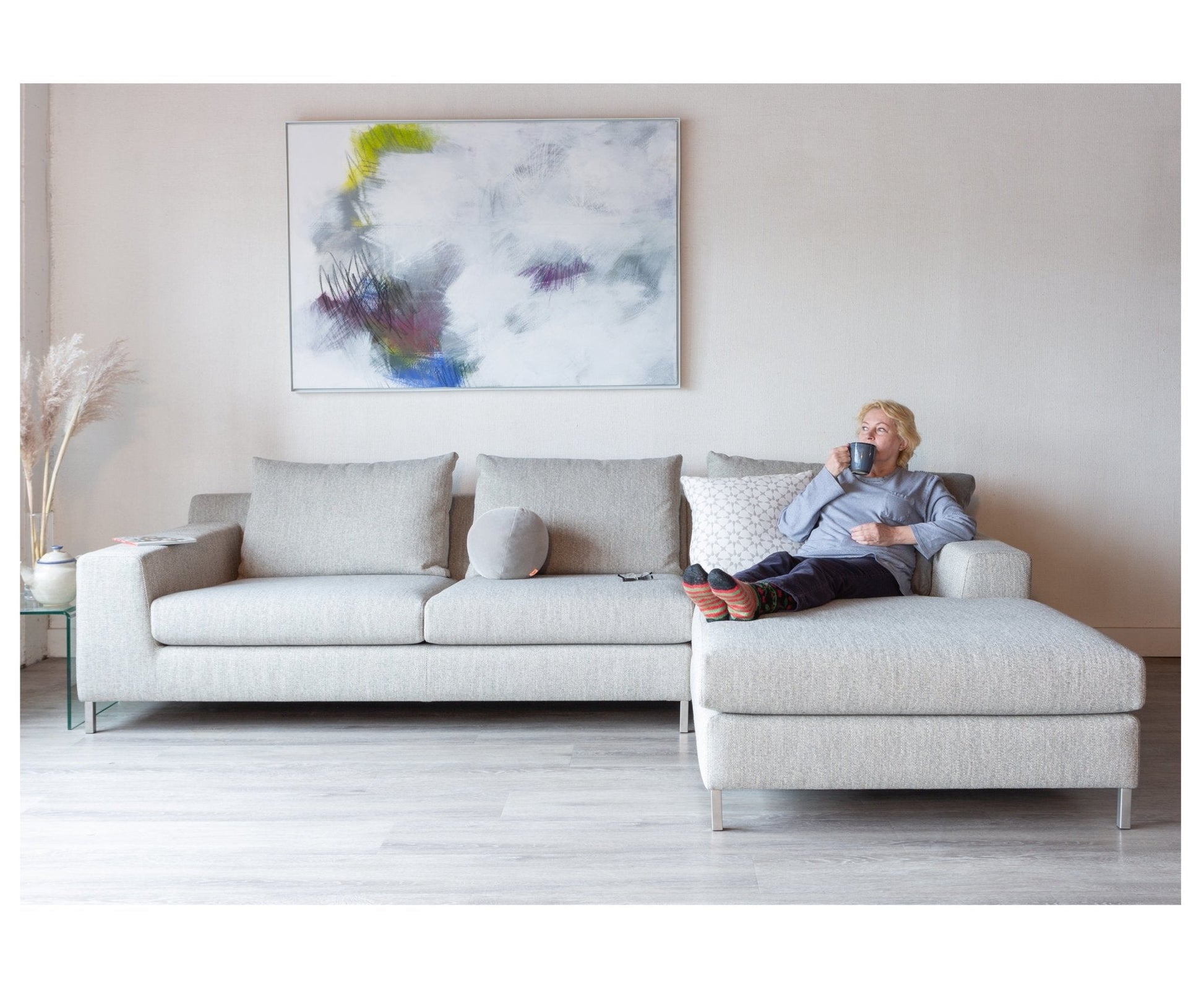 Brightside Sectional 127" - Sectional