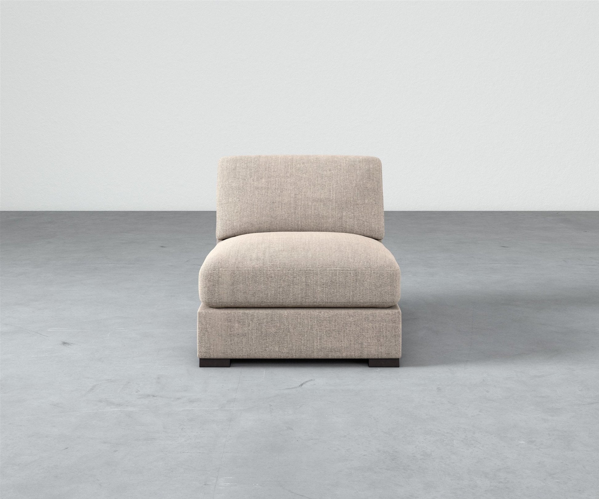 Coasty Armless Chair - Modular Component