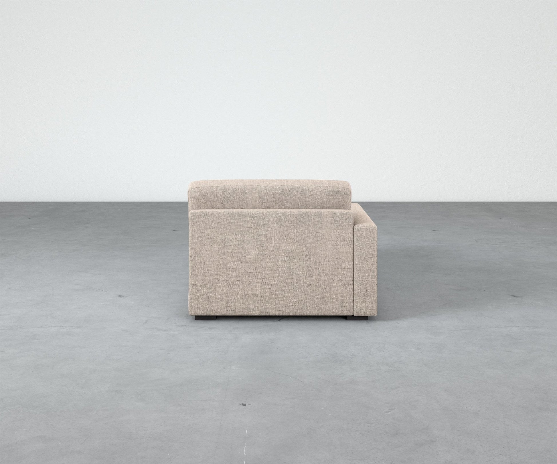 Coasty Rounded Chaise - Modular Component