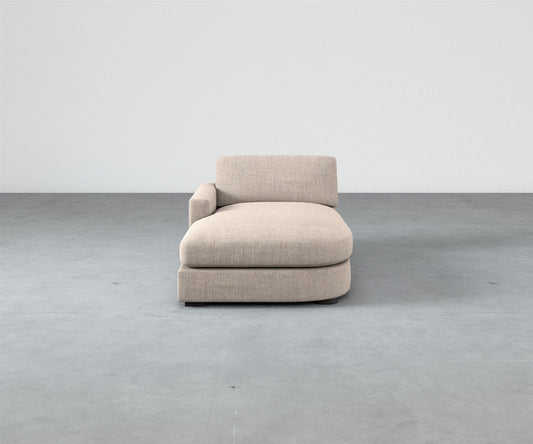 Coasty Rounded Chaise - Modular Component