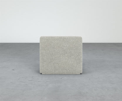 Formal Mallo Armless Chair - Modular Component #base_recessed-fabric-wrapped