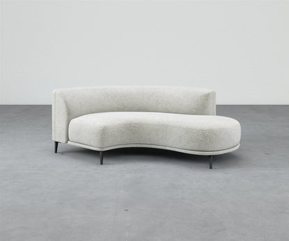 Formal Mallo Curved Sofa 79" - Modular Component