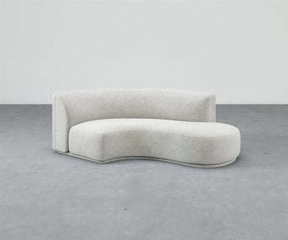 Formal Mallo Curved Sofa 79" - Modular Component