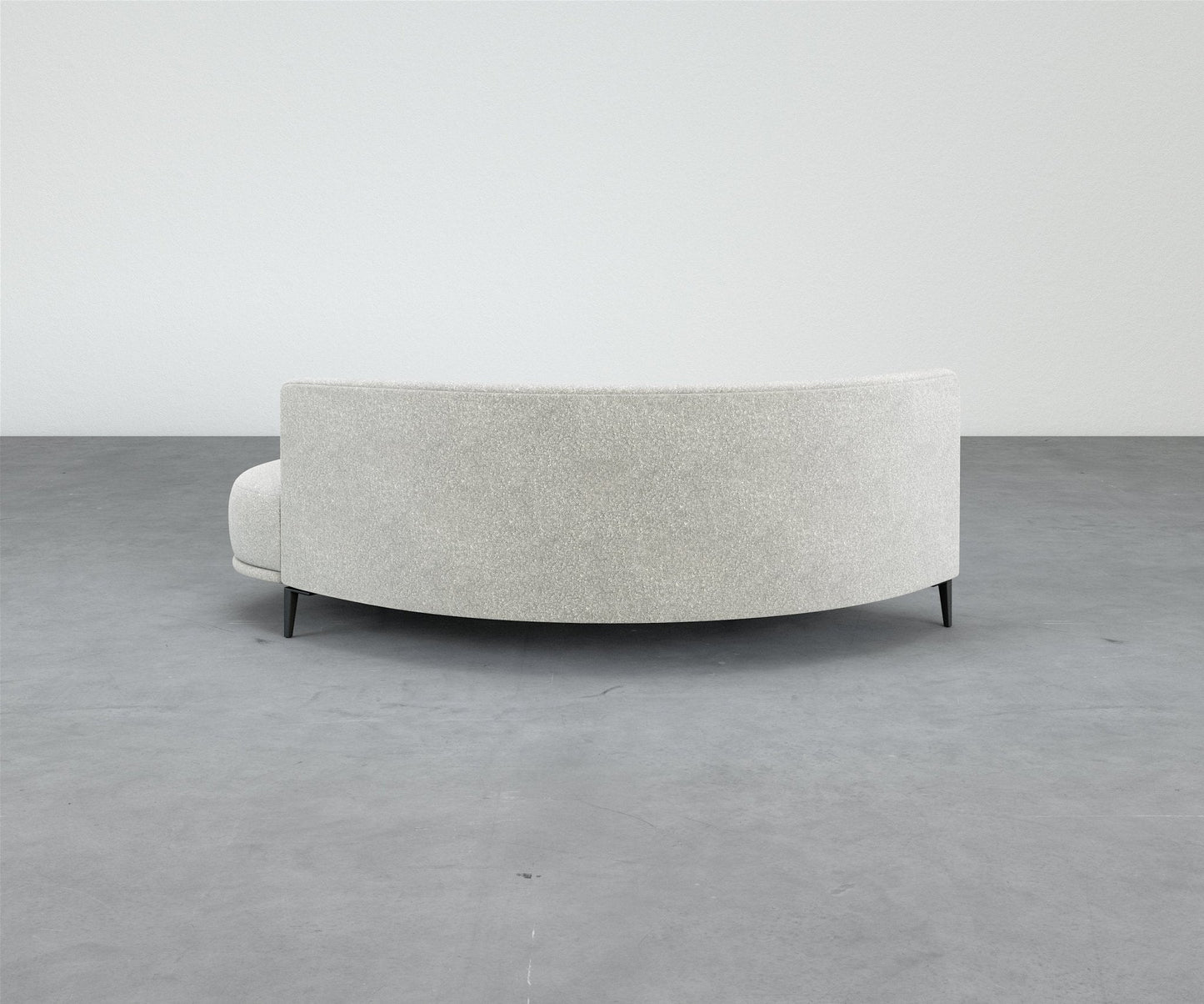 Formal Mallo Curved Sofa 79" - Modular Component