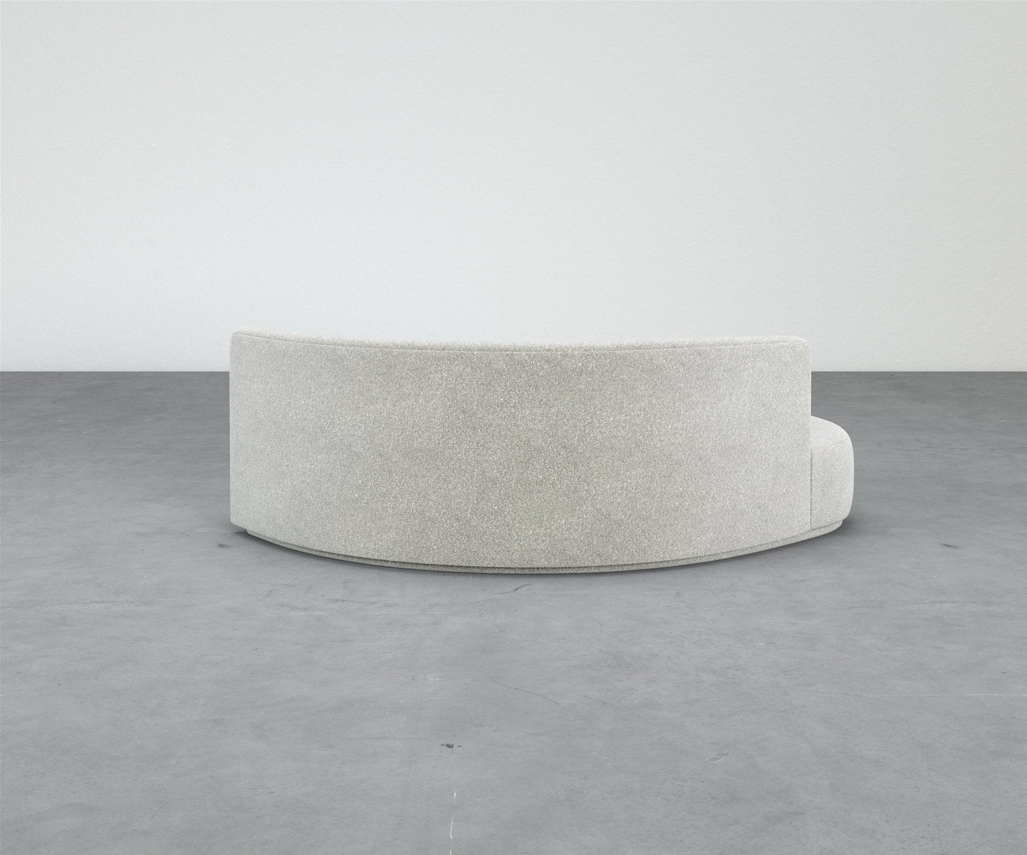 Formal Mallo Curved Sofa 79" - Modular Component
