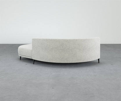 Formal Mallo Curved Sofa 97" - Modular Component