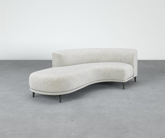 Formal Mallo Curved Sofa 97" - Modular Component