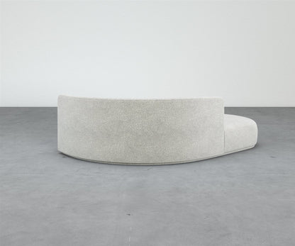 Formal Mallo Curved Sofa 97" - Modular Component