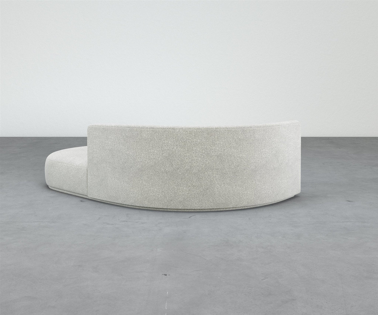 Formal Mallo Curved Sofa 97" - Modular Component