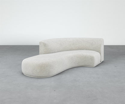 Formal Mallo Curved Sofa 97" - Modular Component