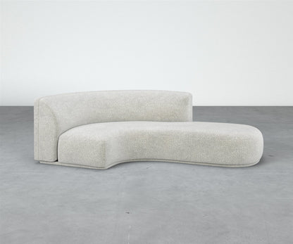 Formal Mallo Curved Sofa 97" - Modular Component