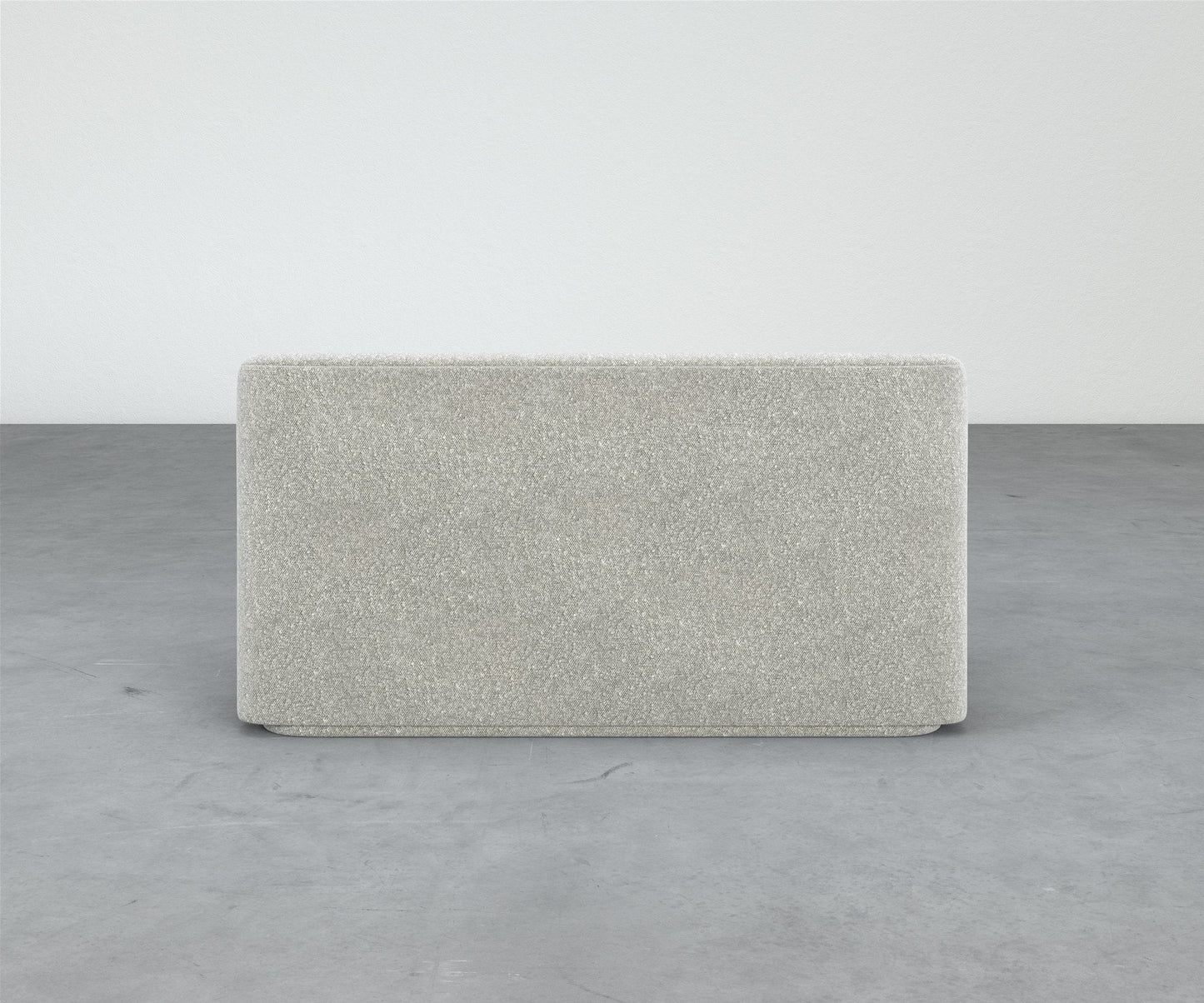 Formal Mallo Loveseat - Sofa #base_recessed-fabric-wrapped
