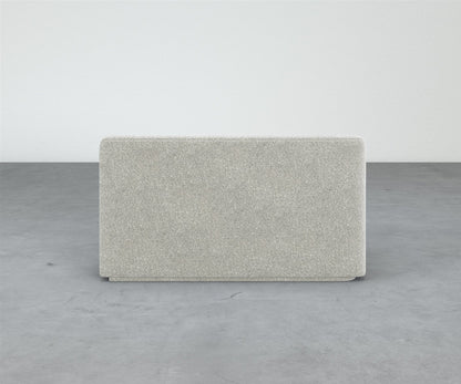Formal Mallo One-Arm Loveseat - Modular Component #base_recessed-fabric-wrapped