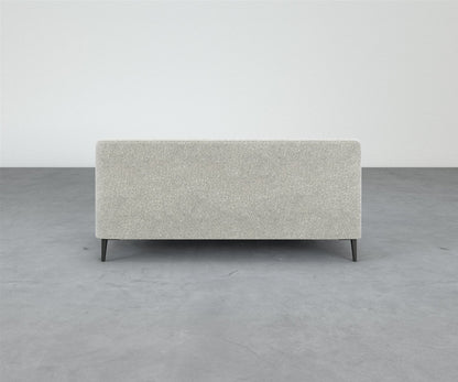 Formal Mallo One-Arm Sofa 69" - Modular Component #base_metal-stiletto-legs