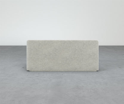 Formal Mallo One-Arm Sofa 69" - Modular Component #base_recessed-fabric-wrapped