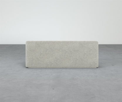 Formal Mallo One-Arm Sofa 80" - Modular Component #base_recessed-fabric-wrapped
