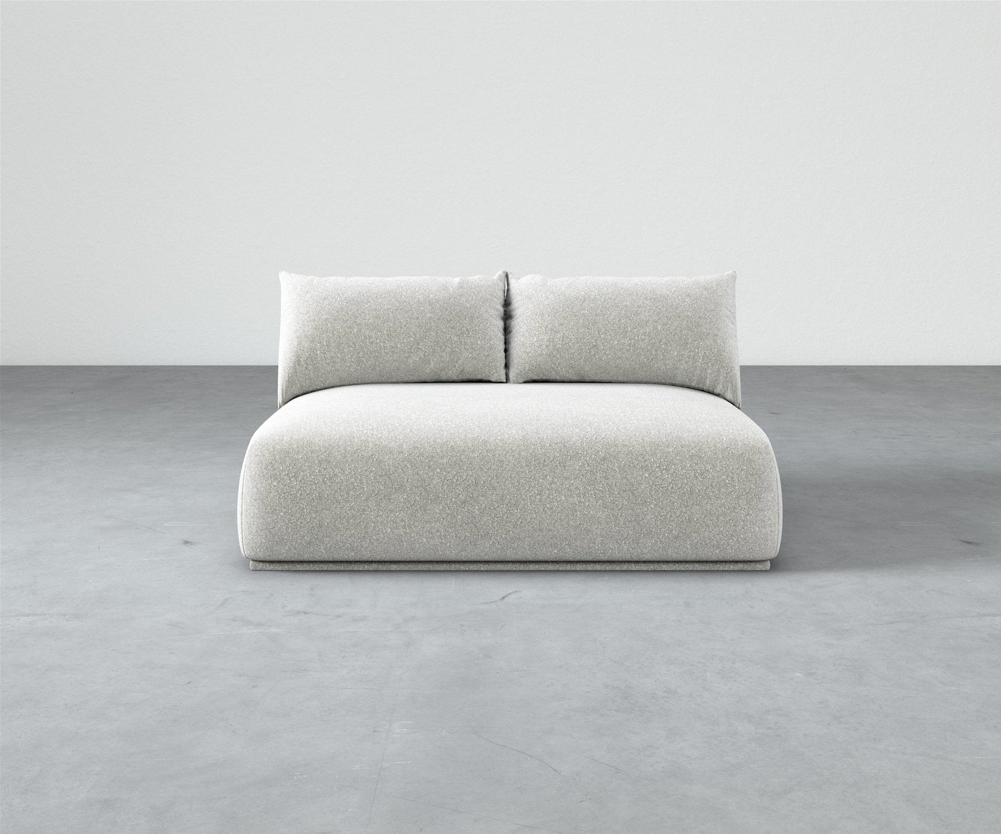 Mallo Armless Sofa 66" - Modular Component