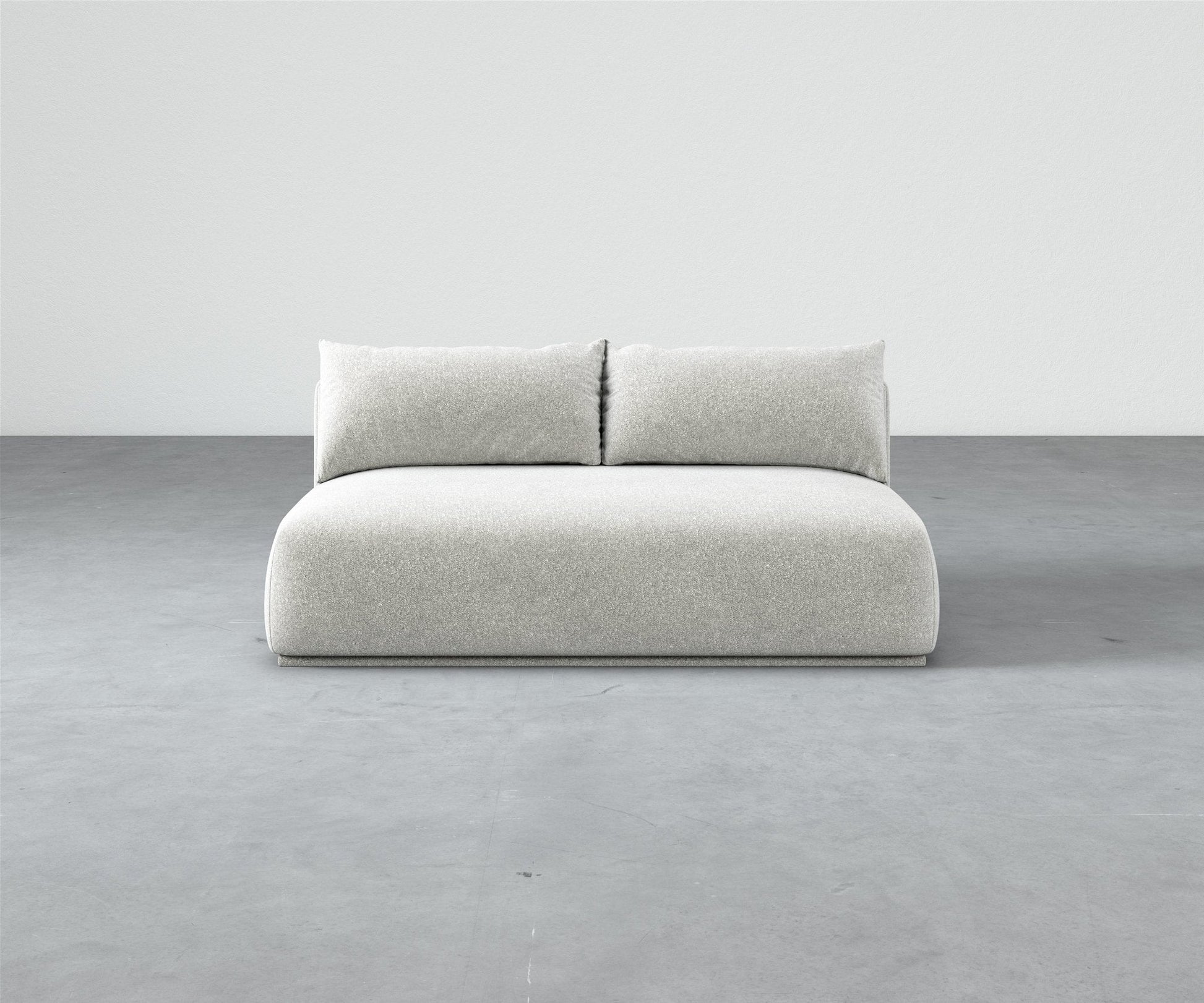 Mallo Armless Sofa 77" - Modular Component