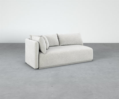 Mallo Armless Sofa Return 78" - Modular Component