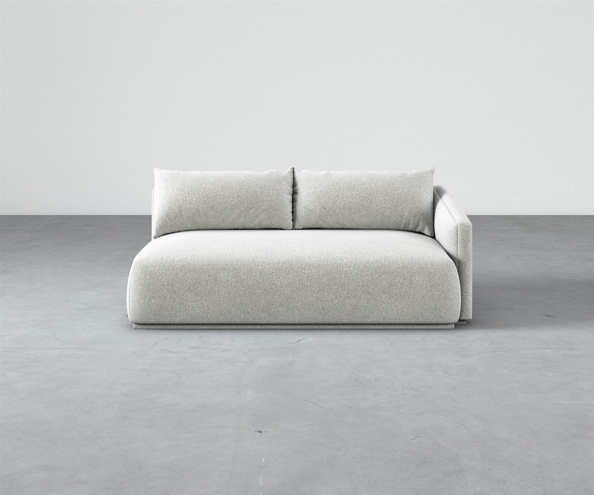 Mallo One-Arm Sofa 80" - Modular Component
