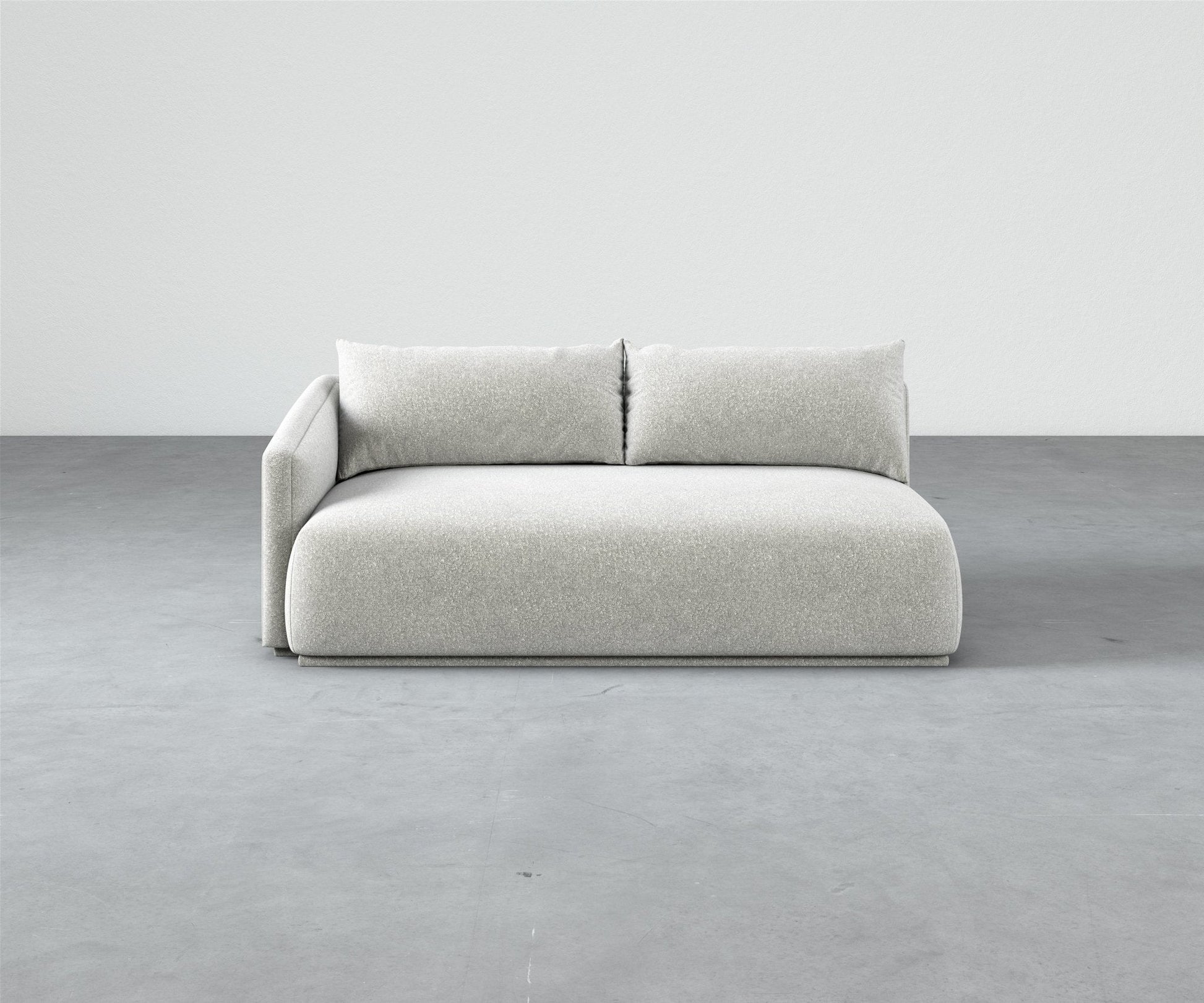 Mallo One-Arm Sofa 80" - Modular Component
