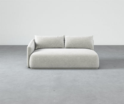 Mallo One-Arm Sofa 80" - Modular Component