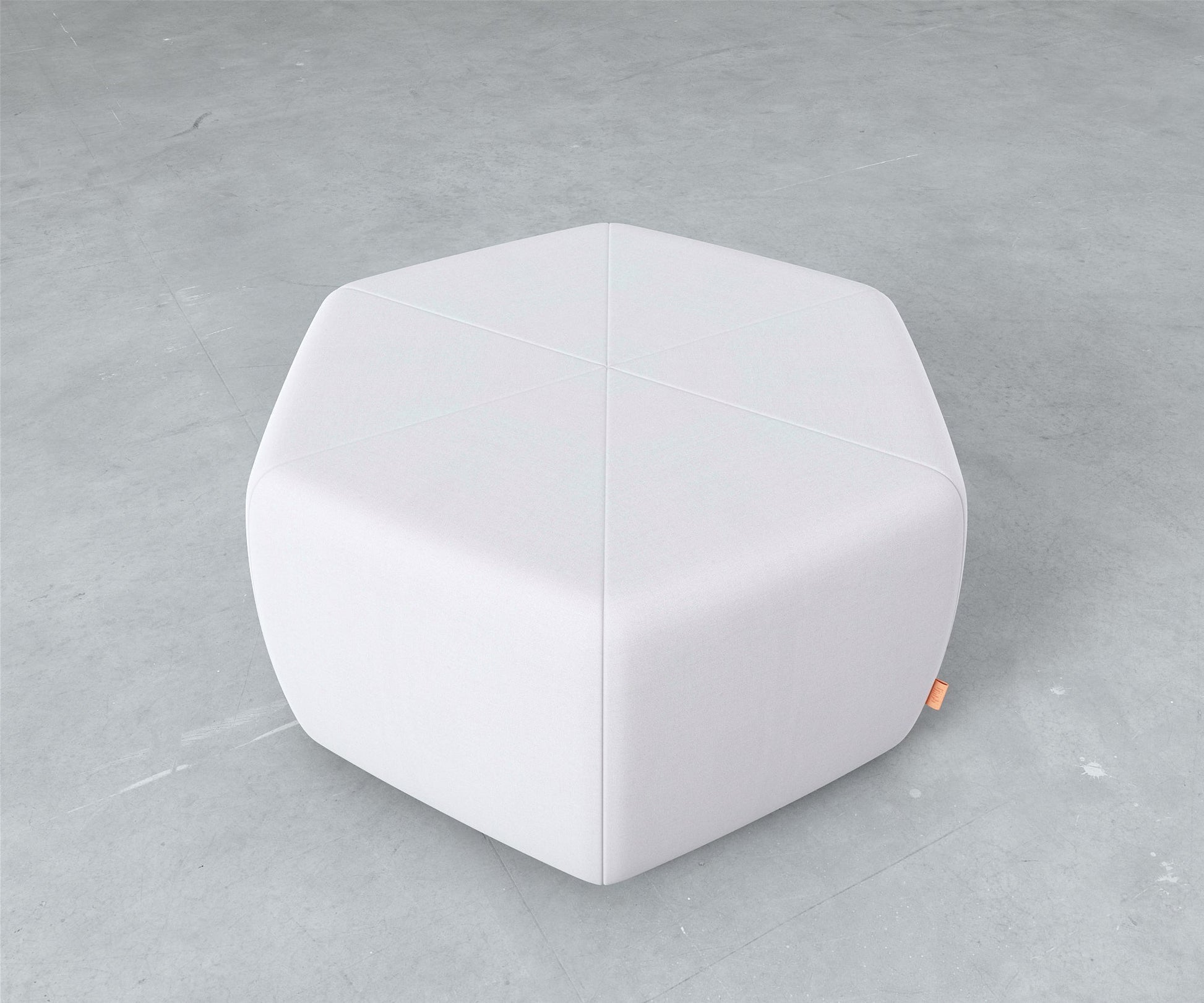 Parachute Ottoman Small - Ottoman